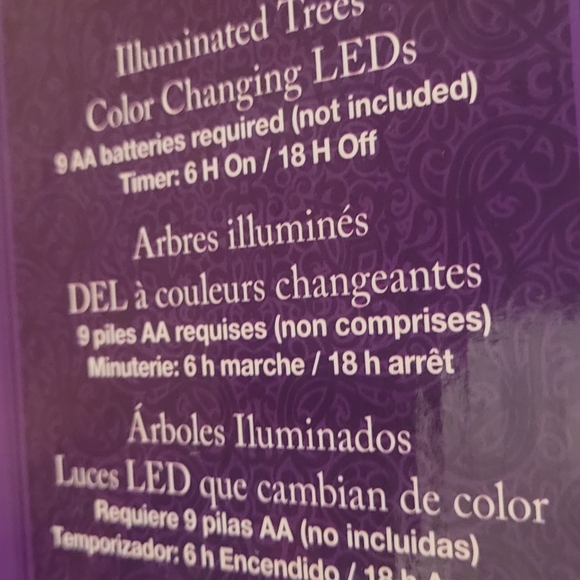 Colorful Glass Tree Decor Set - Picture 3 of 3